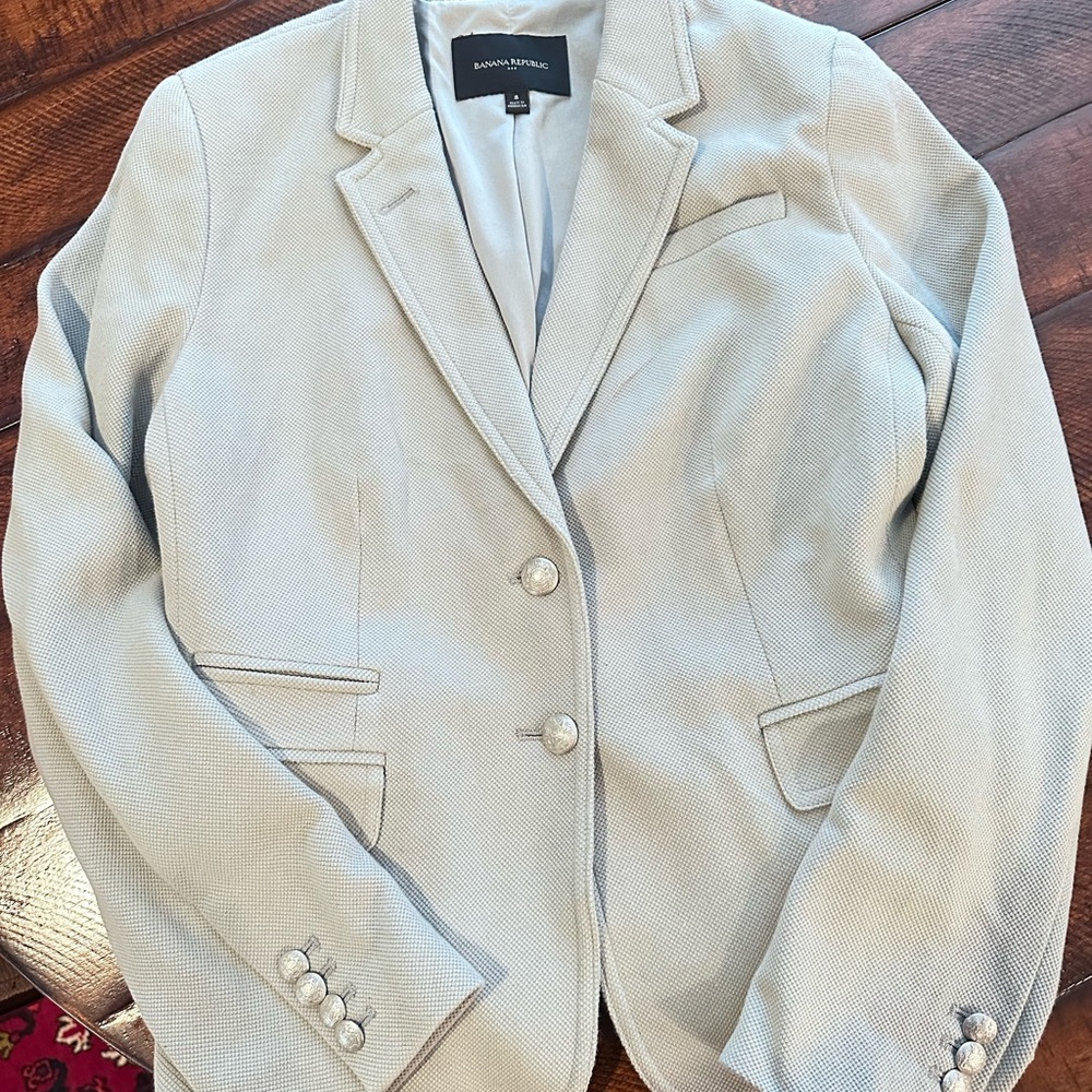 Banana Republic Women's Gray Blazer